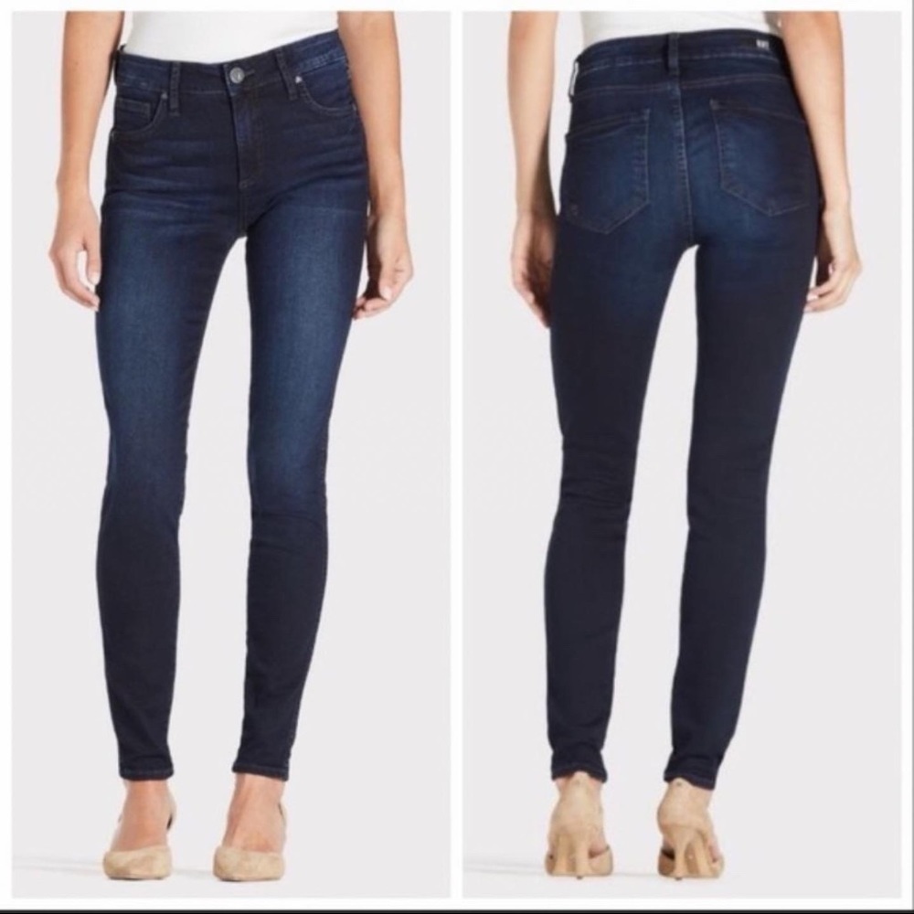 Kut from the Kloth Diana Relaxed Fit Dark Wash Comfortable Skinny Jean‎